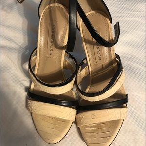 BCBG Maxazria leather heels 36